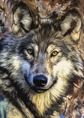 Wolf Paintings