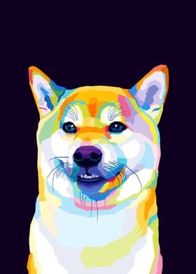 Dog Pop art