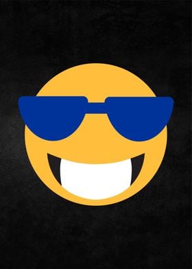 cool funny smiley emoji