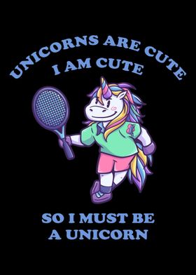 I am a tennis unicorn boy