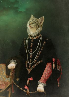 Cat Historical Portrait