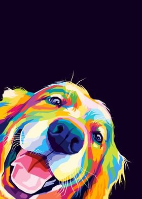 Dog Pop art