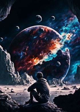 Unique Paintings Metal Posters - Online Shop Cosmos Pictures, | Displate Prints,