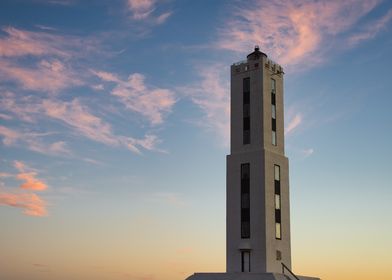 Lighthouse sunset