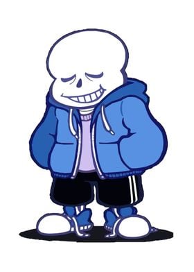 Undertale Sans Lazy Bones