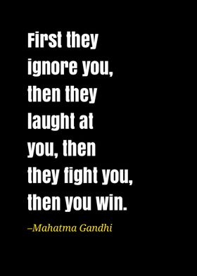 Mahatma Gandhi quote