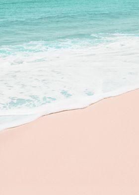 Pink beach