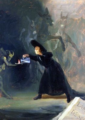 The Bewitched Man by Goya