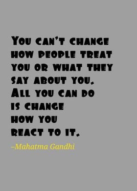 Mahatma Gandhi quote