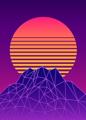 Classic Purple Synthwave