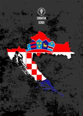 Croatia world cup maps