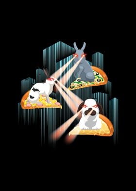 Laser Bunny Pizza Bunny