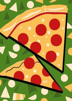 Minimal Pizza Poster