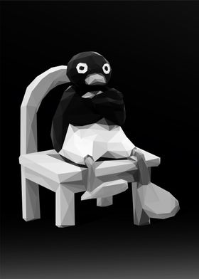 angry pingu meme