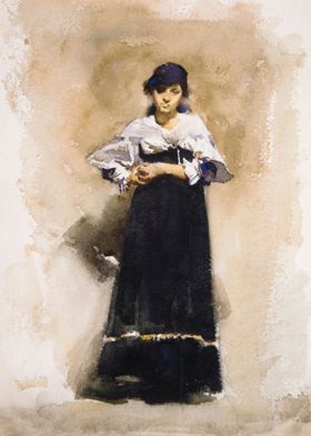 Young Woman by Sargent