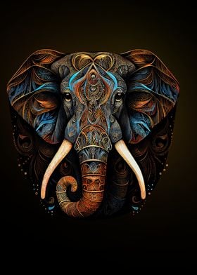 Abstract Elephant