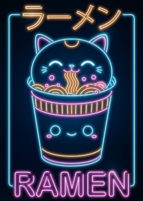 The Retro Noodle Cat