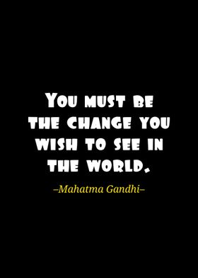 Mahatma Gandhi quote