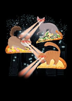 Laser Cats Pizza Kitties