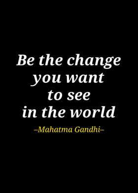 Mahatma Gandhi quote