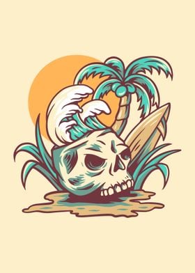 Skull and summer vibes