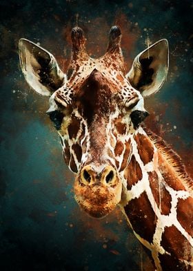 Splatter Giraffe