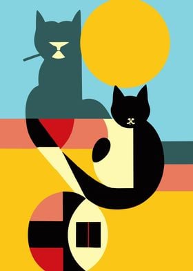 Bauhaus Cats