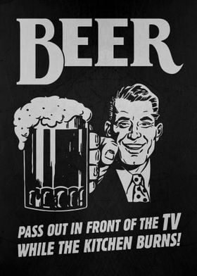 Vintage Beer Poster