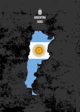 argentina world cup maps