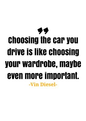 Vin Diesel quote 