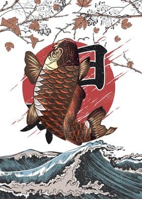 Poster Carp Fish