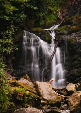 Scenic waterfall