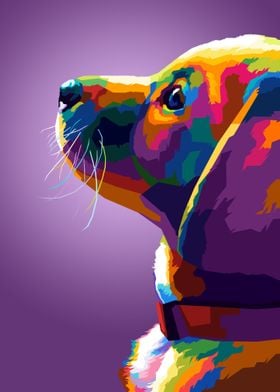 Dog Pop art