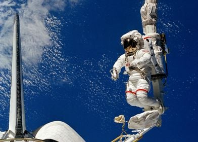 Astronaut in Orbit