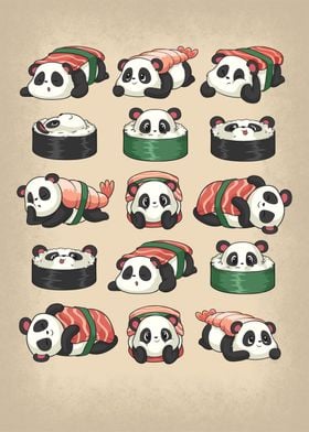 Sushi Pandas