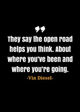 Vin Diesel quote 