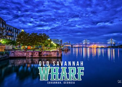 Old Savannah Wharf Georgia