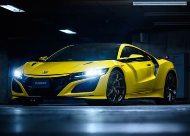 Honda NSX 2022 racing car