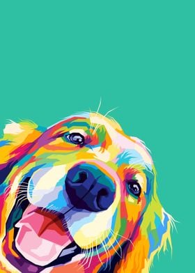 Dog Pop art