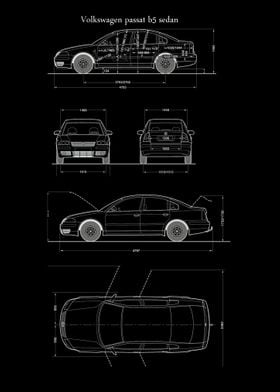 Volkswagen passat b5 sedan