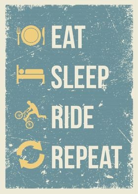 eat sleep ride repeat