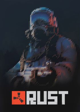 Rust X Displate Rust Game Posters - Officially licensed merchandise, pictures, prints ...