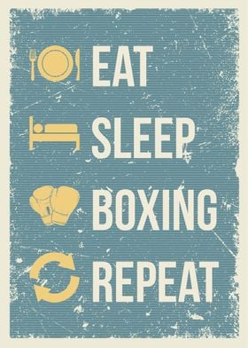 eat sleep boxing repeat