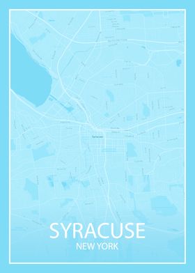 SYRACUSE NEW YORK MAP