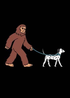 Dalmatian Bigfoot