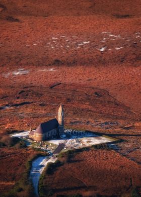 Church from above