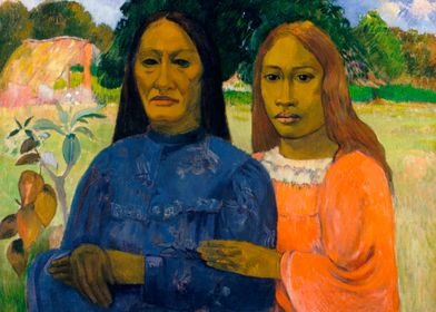 Two Women ca 1901 Gauguin