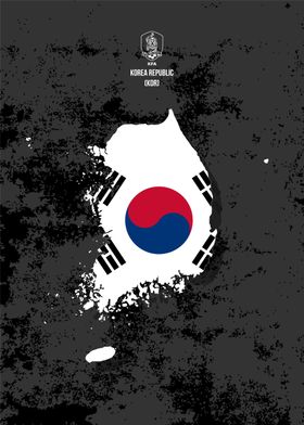 South korea world cup maps