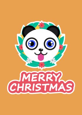 Cute Panda Xmas Gift