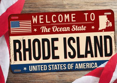 RHODE ISLAND PLATES